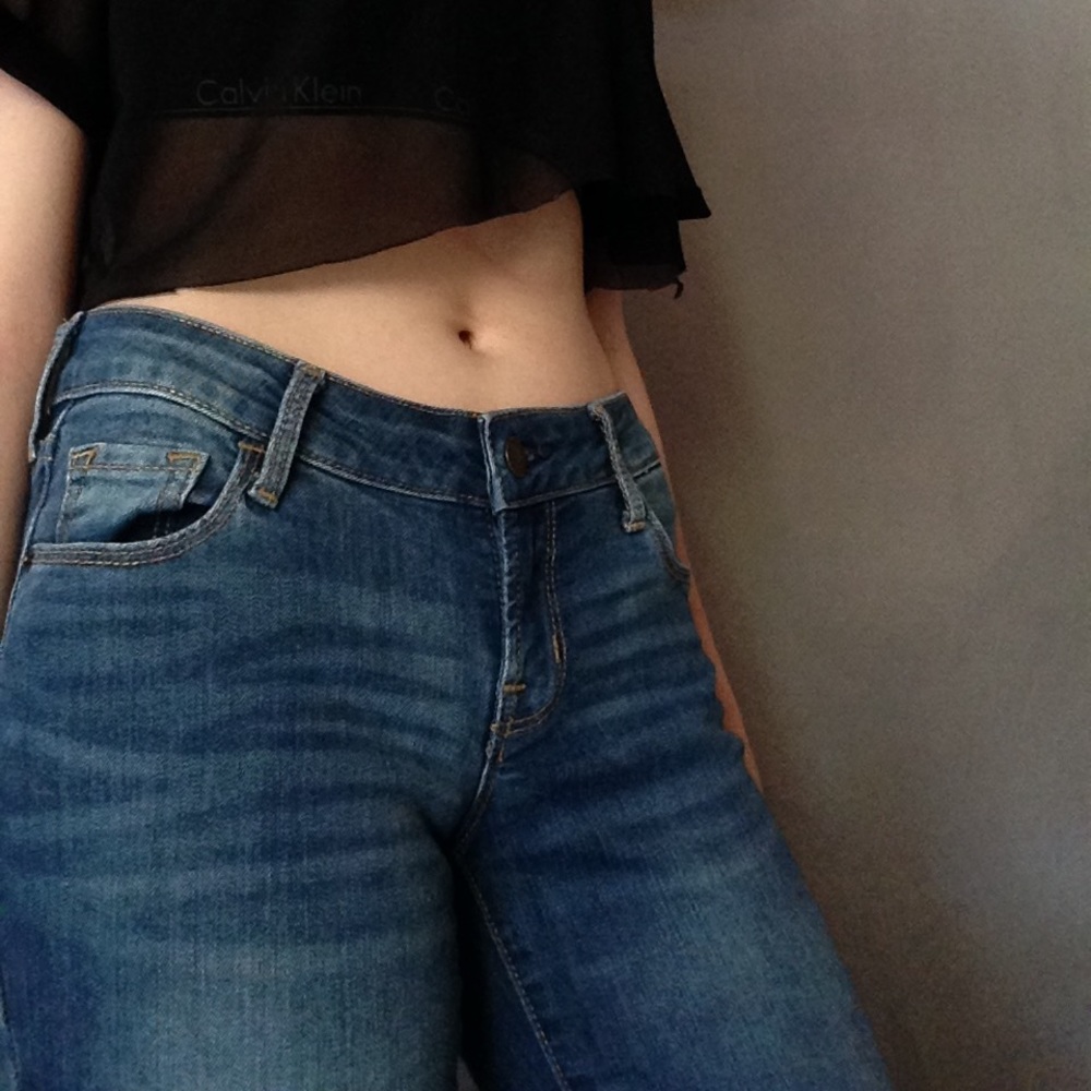 Medium wash jeans